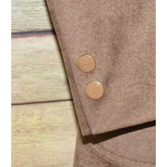 Vintage Richman Brother's Men's 42R Brown Blazer Jacket Western Union USA - Picture 6 of 11